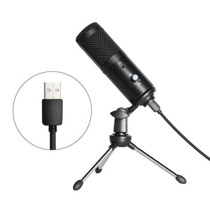 Microfono condensador USB para PC, teletrabajo y soho.