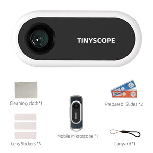TinyScope mIcroscopio para moviles 20x - 400x 