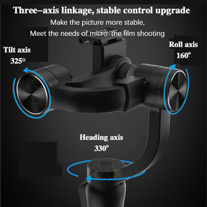 Orsda S5- S5B 3 Axis Handheld Stabilizer Gimbal Smartphone Active Track w/Focus Pull &Zoom Face Tracking For Phone Gopro Camera