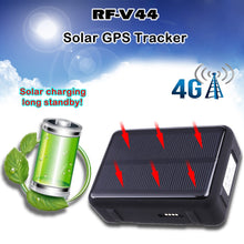 Cargar imagen en el visor de la galería, RF-V44 4G LTE GPS Track Device Solar Power Real Time Positioning Cut Off Fuel Remotely Mini GPS GSM Tracker with Option Holder