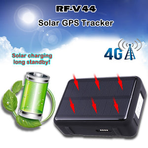 RF-V44 4G LTE GPS Track Device Solar Power Real Time Positioning Cut Off Fuel Remotely Mini GPS GSM Tracker with Option Holder