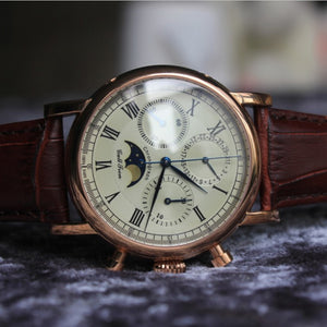 Reloj cronografo mecanico Sea gull Tron ST1908 Acero inoxidable, cristal zafiro. 50M