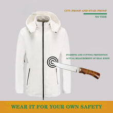 Cargar imagen en el visor de la galería, Men&#39;s Lightweight Ultra-Thin Soft Full-Body Stab-Resistant Jacket Stab-Resistant Clothing Cut-Resistant Self-Defense Clothing