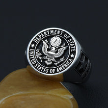 Cargar imagen en el visor de la galería, United States US Army Military veterans Sterling Real 925 Sterling Silver Ring