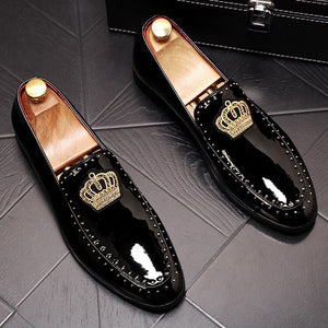 2019 Men Designer Oxfords Shoes Breathable Business Office Shoes For Driving Moccasins Comfortable Slip On Tassel Shoe