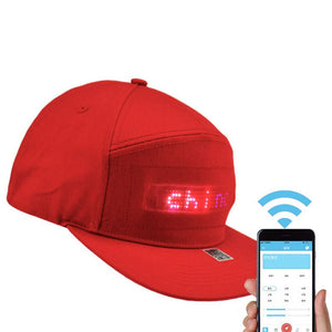 Gorra beisbol con LED luminoso Multilenguaje inalámbrico Bluetooth. Proteccion solar