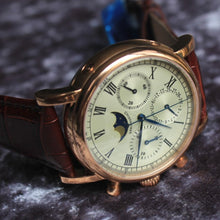 Cargar imagen en el visor de la galería, Reloj cronografo mecanico Sea gull Tron ST1908 Acero inoxidable, cristal zafiro. 50M