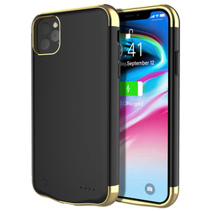 For iPhone 11 Pro Battery Charger Case 5500mAh Backup Rechargeable PowerBank Charging Case For iPhone 11 11 Pro Max Battery Case