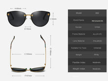 Cargar imagen en el visor de la galería, 2020 Reggaeon fashion brand man women polarized sunglasses classic brand designer shades metal frame luxury sunglasses uv400