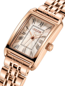 Julius Small Classic Lady Women's Watch Japan Quartz Elegant Fashion Hours Clock Stainless Steel Bracelet Girl Birthday Gift Box