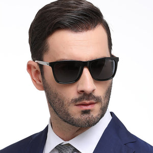 Luxury Brand Polarized Sunglasses Men Designer Classic Driving Goggles Sunglass Male Retro Vintage Rectangle Sun Glasses For Men