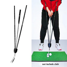 Cargar imagen en el visor de la galería, Golf Putter Trainer Putting Gesture Assist Batting Force Angle Action Golf Putter Training Aids
