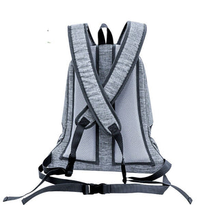 Fashion Travel Backpack for Carrying Dog Double Shoulders Bag Adjustment Small Dog Carrier Outdoor Breathable Pet Carrier Bag
