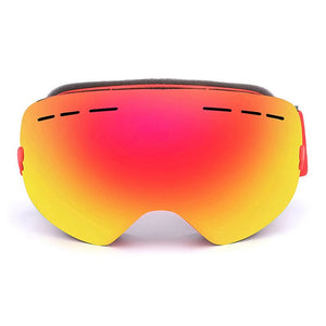 Winter Double Lens Anti-fog Ski Goggles Mirror Broad Vision Skating Skiing Goggles HD UV Protection Snowmobile Snowboard Glasses