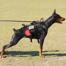 Cargar imagen en el visor de la galería, Durable Nylon Dog Harness Tactical Military K9 Working Dog Vest No Pull Pet Training Harnesses Vest for Medium Large Dogs M L
