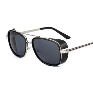 ZXTREE Brand Designer Square Sunglasses Men Unisex Sun glasses Vintage Punk Superstar Fashion Glasses Iron Man Oculos UV400 Z317