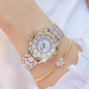 Diamond Women Luxury Brand Watch 2021 Rhinestone Elegant Ladies Watches Gold Clock Wrist Watches For Women relogio feminino 2020