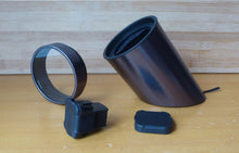 Cargar imagen en el visor de la galería, battery powered Black Single Watch Winder for automatic watches watch box automatic winder storage display case box