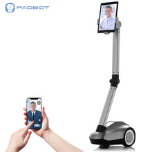 Cargar imagen en el visor de la galería, PadBot U2, robot telepresencia videochat y control movimiento. SDK para desarrollo.