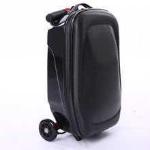 Cargar imagen en el visor de la galería, Multifunction travel business boarding luggage black scooter case Trailer micr trike