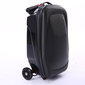 Multifunction travel business boarding luggage black scooter case Trailer micr trike