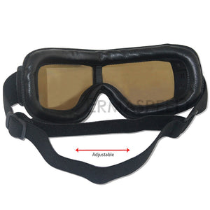 Safety Windproof Motorcycle Glasses Retro Motocross Goggles Eye Protection Cycling Outdoor Dirt Bike Riding Vintage Sunglasses