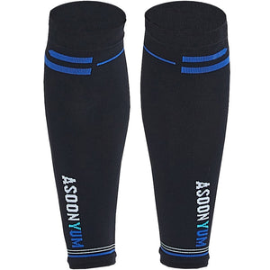 1 Pair Calf Sleeve Compression Leg Warmers Socks Outdoor Sports Shin Guard Calf Support for Football Soccer Running Basketball