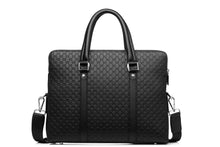 Cargar imagen en el visor de la galería, New Fashion Men&#39;s Business Briefcase Casual Shoulder Bag Double Layers Laptop Bag Large Capacity Male Handbag Travel Bag