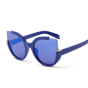 Samjune Luxury Cat Eye Sunglasses Women Brand Designer Vintage Fashion Driving Sun Glasses For Women Oculos De Sol Feminino