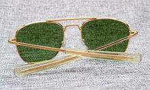 Cargar imagen en el visor de la galería, JackJad New Fashion Army MILITARY AO Pilot 54mm Sunglasses Brand American Optical Glass Lens Sun Glasses Oculos De Sol Masculino