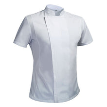 Cargar imagen en el visor de la galería, Summer chef costume cook jacket male chef&#39;s white shirt Restaurant Uniform Barber Shop Workwear Overalls