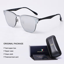 Cargar imagen en el visor de la galería, Gafas sol aluminio UV400 unisex patron espejo