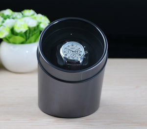 battery powered Black Single Watch Winder for automatic watches watch box automatic winder storage display case box