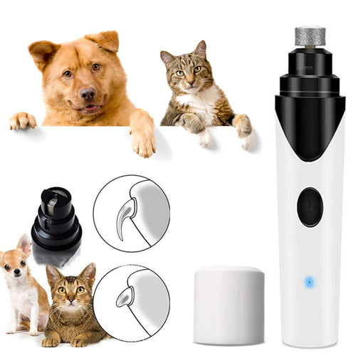 Lima de uñas para perros. Recargable USB