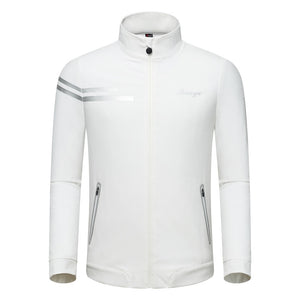 2020 Spring Autumn Men Golf Jackets Waterproof Full Zipper Casual Jacket For Male Windproof Golf Apparel D0953
