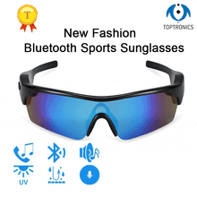 Cargar imagen en el visor de la galería, Newest Design Wireless Bluetooth Headset Sunglasses Smart Bluetooth BT Glasses Stereo Earphone Polarized Mobile Phone Sunglasses