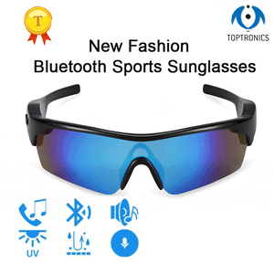 Newest Design Wireless Bluetooth Headset Sunglasses Smart Bluetooth BT Glasses Stereo Earphone Polarized Mobile Phone Sunglasses
