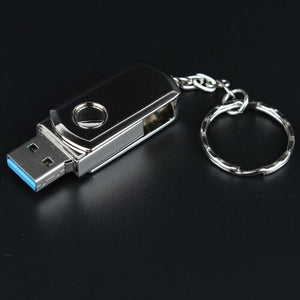 HOT USB 3.0 Flash Drive 32/64/128GB Pen Drive 16GB 8GB Keychain Memory Stick Metal Pendrive 1TB 2TB Classic Design USB Gadget
