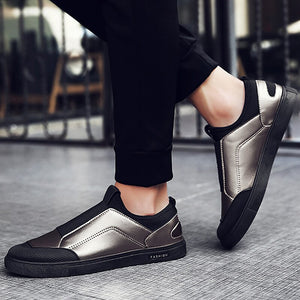 Men's sneakers large size 39-45 microfiber men shoes luxury brand comfortable wear-resistant male loafers zapatos hombre
