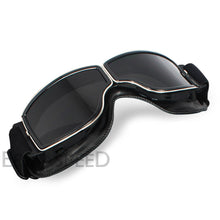 Cargar imagen en el visor de la galería, Safety Windproof Motorcycle Glasses Retro Motocross Goggles Eye Protection Cycling Outdoor Dirt Bike Riding Vintage Sunglasses