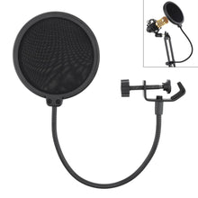 Cargar imagen en el visor de la galería, Double Layer Studio Microphone Flexible Wind Screen Sound filter for Broadcast Karaoke youtube Podcast Recording Accessories