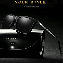 Cargar imagen en el visor de la galería, Luxury Brand Polarized Sunglasses Men Designer Classic Driving Goggles Sunglass Male Retro Vintage Rectangle Sun Glasses For Men