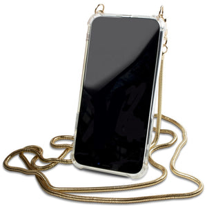 Crossbody Strap Phone Case With Lanyard Necklace Pearl Chain For Iphone 12 11 Pro XS X XR SE2 6 7 8 Plus Cover