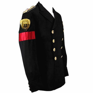 MJ Michael Jackson Black Military Style Jacket