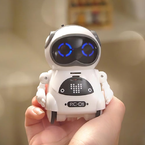 mini robot inteligente AI smart pocket robotics Early education voice interaction kids robot toy gift dancing telling story sing