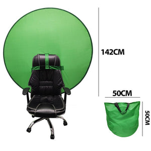 Screen Backdrops Photography Background Portable Fold Reflector for Live broadcast Video Round 2in1 Background Panel