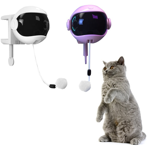 Electric Automatic Lifting Cat Ball Toy Interactive Puzzle Smart Pet Cat Ball Teaser Toys Pet Supply Lifting Balls Electric