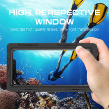 Cargar imagen en el visor de la galería, 15M Diving Waterproof 360 full Body Protective Phone Case For iPhone 11 12 Pro Max Swimming Diving Water Proof Case For Note 10