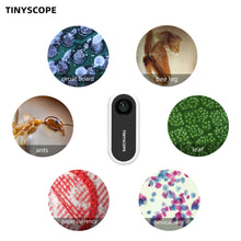 Cargar imagen en el visor de la galería, TinyScope mIcroscopio para moviles 20x - 400x 