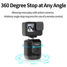 Cargar imagen en el visor de la galería, Cardan de seguimiento de 360º Camara Vlog Live tanto GoPro como Smartphone